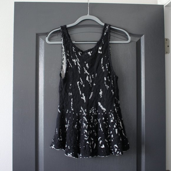 Free People | Side by Side Flared Knit Tank Top - Picture 3 of 6